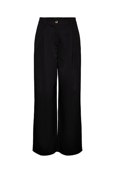 PIECES Pantaloni din material textil pentru femei 17137934 Negru