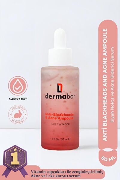 Dermabor سيروم مضاد لحب الشباب والرؤوس السوداء مع فيتامين توبيكول 50 مل. فيتا...