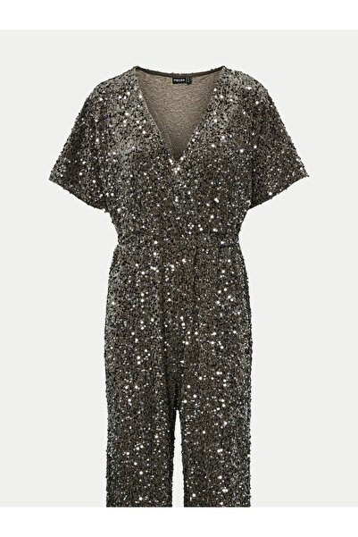 PIECES Salopetă de damă 17153622 aurie