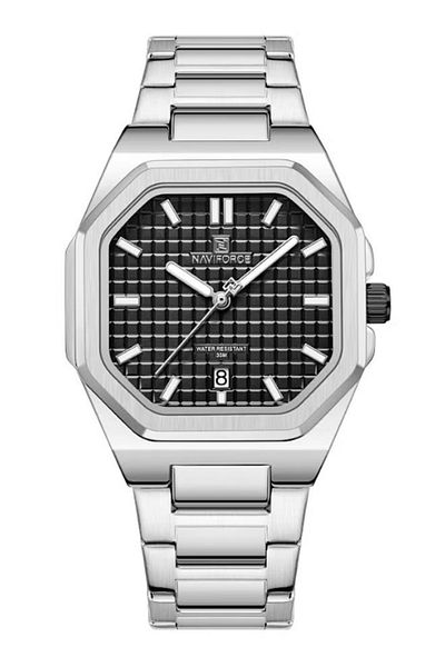 Naviforce CH-BLK Metal Band Men Watch