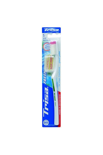 Trisa Fresh Soft Manual Toothbrush 602981 Green
