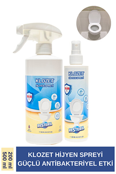 Resteril Tuvalet Koku Önleyici Klozet Temizleyici Klozet Dezenfektanı Tuvalet...
