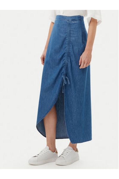 Pepe Jeans Fustă din denim pentru femei PL901218 albastră