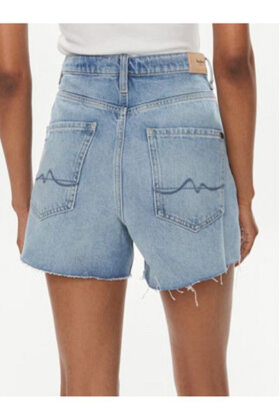Pepe Jeans Women's Denim Shorts PL801112RH3 Blue