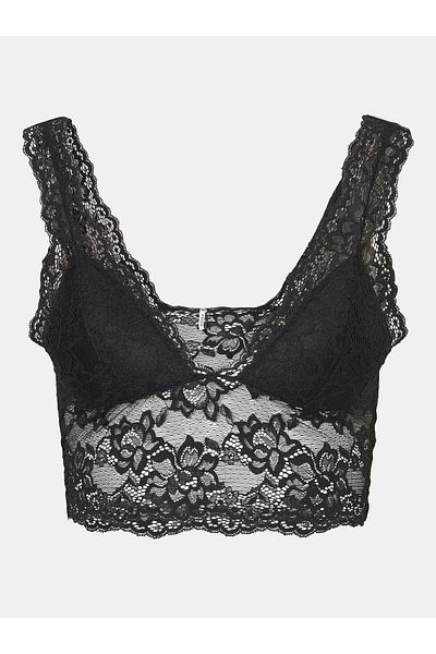 PIECES Sutien tip bralette pentru femei 17096003 negru