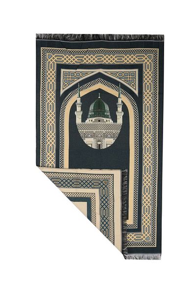 MANASEK Rise Square Bag Cotton Prayer Mat (69 x 111 cm)