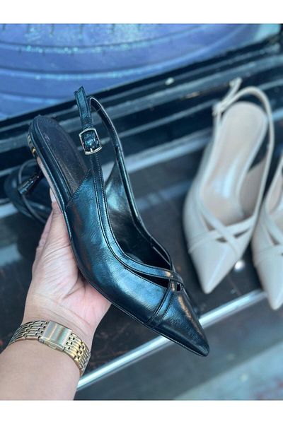 MİSS PARK MODA Back Open Women's Shoes