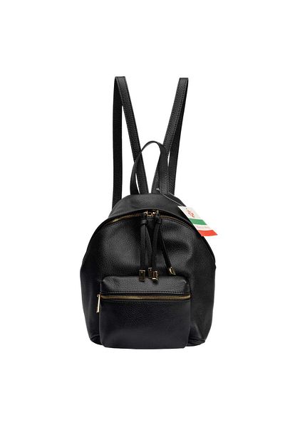 Toro Nero Rucsac de damă Spirit din piele naturală neagră
