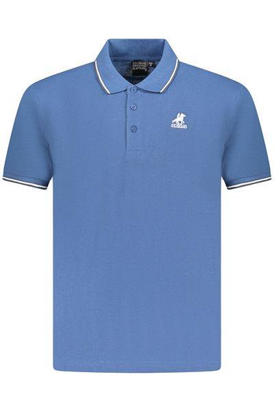 U.S. GRAND POLO EQUIPMENT & APPAREL U.S. Grand POLO Men's polo shirt with embroidered logo, contrasting details, Regular fit