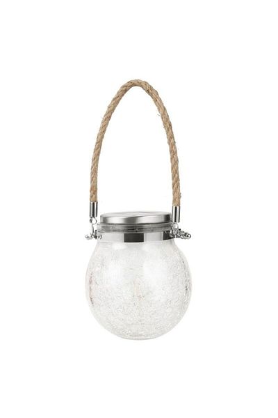 eyemazing Felinar solar EMazing, 20 LED-uri, IP65, 600mAh, 14x12 cm, lumină caldă, cârlig, decor exterior