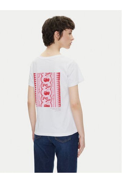 Pepe Jeans Tricou damă PL506070 Alb