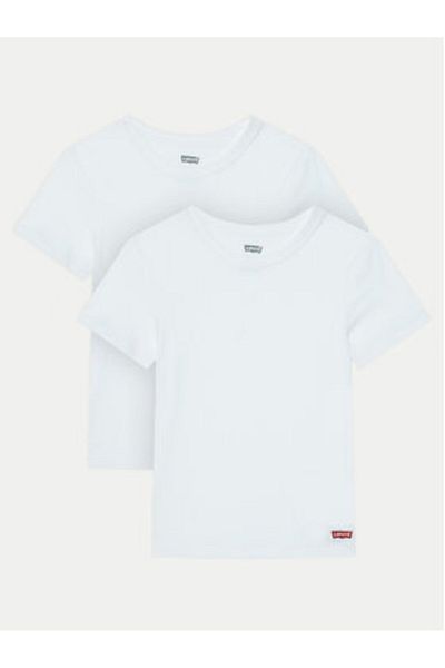 Levi's Tricou Levi's pentru băieți 9L0044 Alb