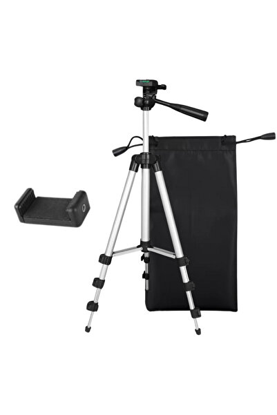 HASEPE Trepied foto profesional din aluminiu, rotativ la 360 de grade și încl...