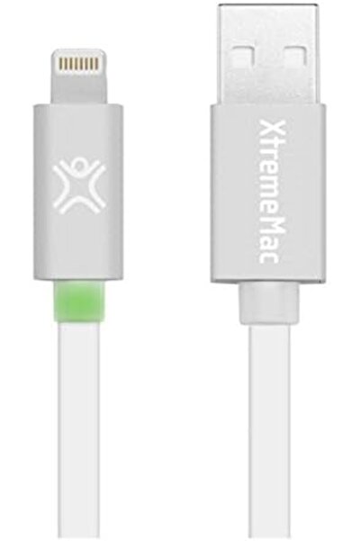 XtremeMac Flat LED LT Cable - 1.2 m Silver