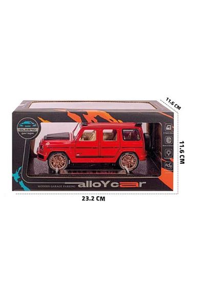 rexa Mercedes-Benz G-Class SUV Model Car Toy – Die-Cast Metal, Pull-Back Action, Realistic Design