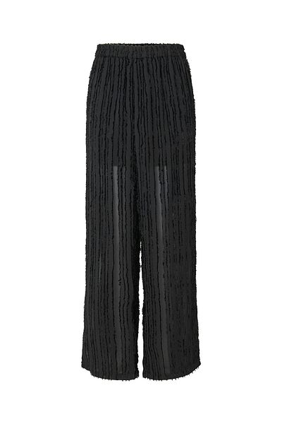 PIECES Women's Fabric Trousers 17157928 Black