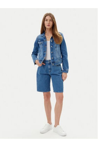 Pepe Jeans Jachetă din denim pentru femei PL402430IA5 albastră