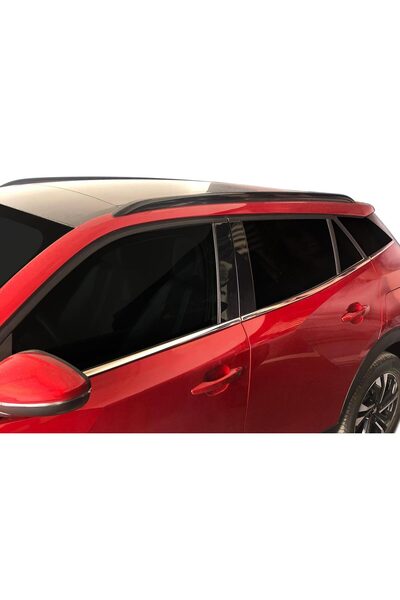 Omsa Peugeot 2008 EV Krom Cam Alt Çıtası 6 Parça 2023 ve Sonrası