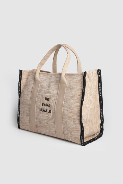 La La'Graccio Paris حقيبة يد نسائية كبيرة الحجم من La'Graccio Paris Jerry Str...