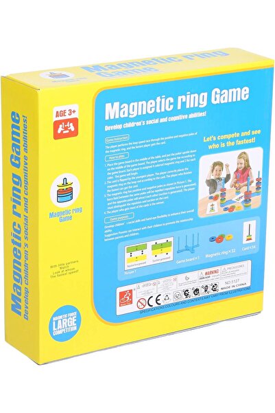 SARA Educational game with magnetic rings