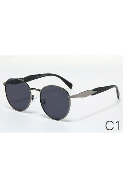 Escales Unisex Steel Frame Sunglasses Es124