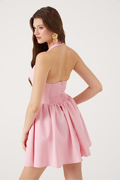 HOLLY LOLLY Cepli Mini Felici Elbise Pembe
