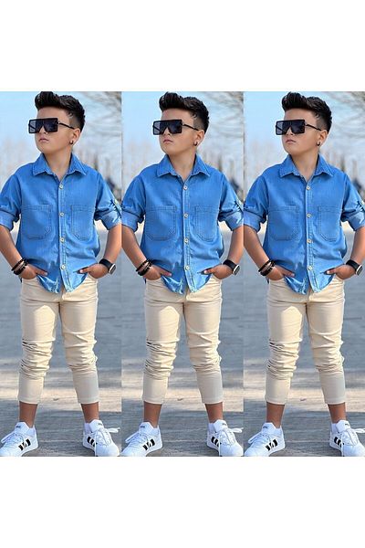 Yalçınoğlu Kids Stil mare pentru domnilor mici! I Set de sărbători pentru băieți