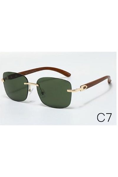 Escales Women's Rimless Sunglasses Es172