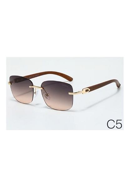 Escales Women's Rimless Sunglasses Es172