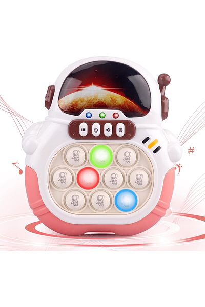 OEM Jucarie Pop It Electronic/Consola Premium, cu Lumini, 3 Culori, 7 Moduri de Joc, si 999 Nivele, Astr