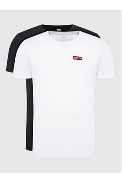 Levi's levi s Men's Set of 2 T-shirts 79681-0026 White, Black