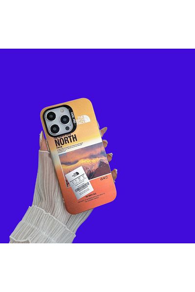 THE NORTH FACE The North Face case, compatible with Iphone 14 PRO MAX, MOUNTAIN