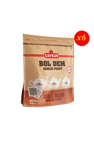 Çaykur Boldem Demlik Poşet Çay [60 X 25 Gr] 1500 Grx6 Adet