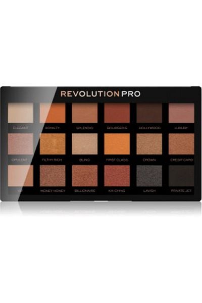 MAKEUP REVOLUTION Eyeshadow Palette, Revolution, Pro Regeneration Goldmine Eyeshadow Palette