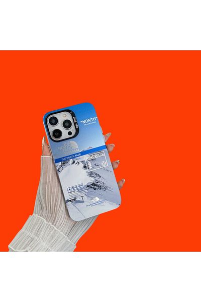 THE NORTH FACE The North Face case, compatible with Iphone 16 PRO, MOUNTAIN
