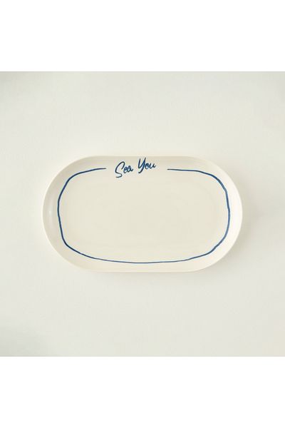 Bella Maison Marine Porcelain Presentation Plate (24 cm)