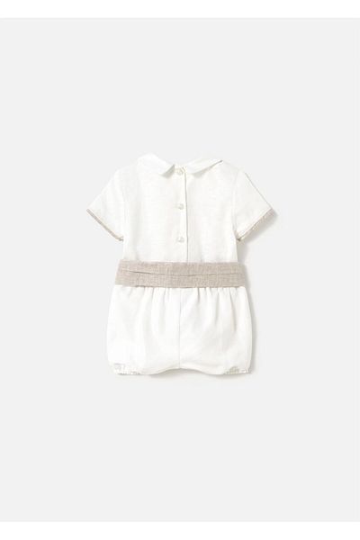 MAYORAL Baby Shirt Shorts Set White 1214
