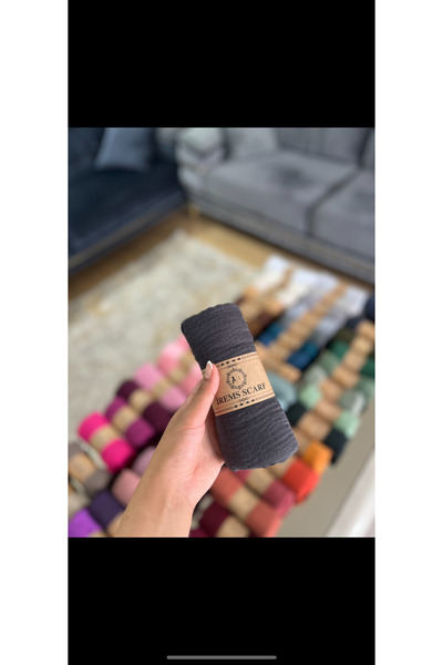 shop Açık antrasit Bürümcük şal