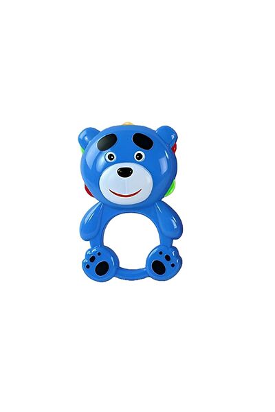 rexa Set of colorful bear-shaped baby rattles