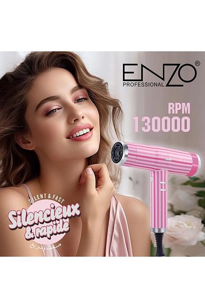 ENZO EN-1801 High-Speed Ionic Dryer (Pink) - Intl Version