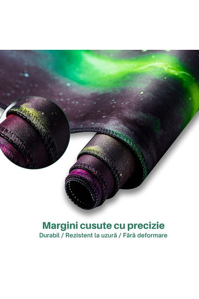 varioshop VarioShop® gaming mousepad, cosmos model, made of flexible, non-stick material, r