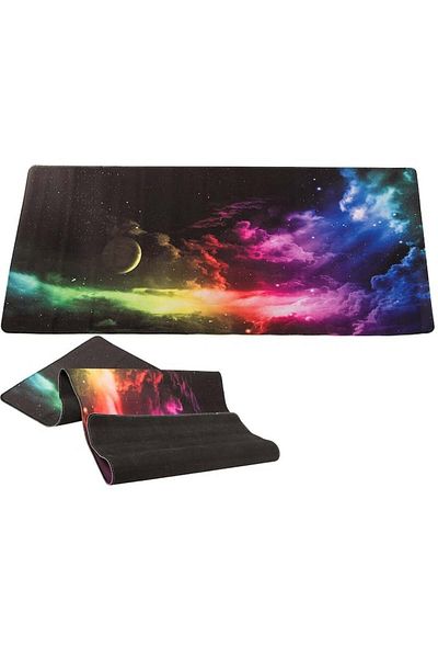 varioshop VarioShop® gaming mousepad, cosmos model, made of flexible, non-stick material, r