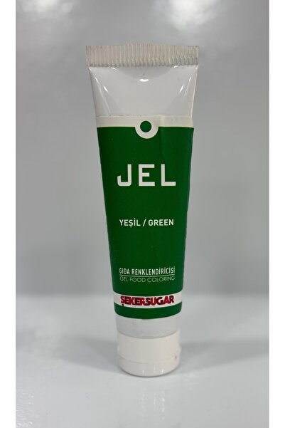 ŞEKER & SUGAR Şeker & Sugar YEŞİL Jel Gıda Boyası (100gr)
