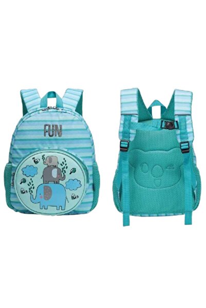 OEM Kindergarten Backpack Elephant 31 cm Light Blue