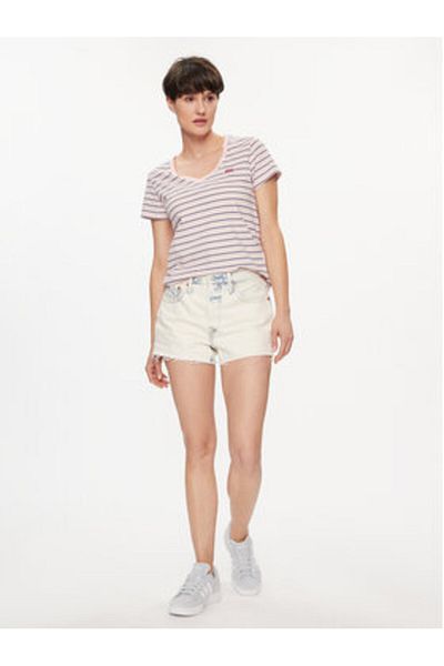 Levi's Pantaloni scurți din denim pentru femei levi's 56327-0403 albaștri