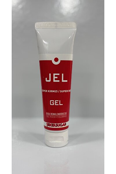 ŞEKER & SUGAR Şeker & Sugar KIRMIZI Jel Gıda Boyası (100gr)