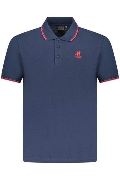 U.S. GRAND POLO EQUIPMENT & APPAREL U.S. Grand POLO Men's polo shirt with embroidered logo, contrasting details, Regular fit
