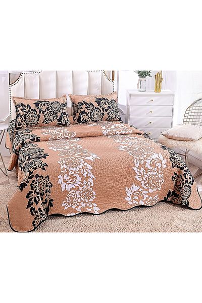 CHIRASO CHIRASO Microfiber Quilted Duvet Set, 3 pieces, Duvet 220x240cm, 2 Pillowcases, with print