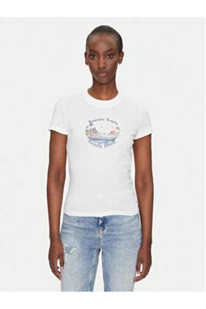 Tommy Jeans Women's T-Shirt DW0DW21342 Multicolor