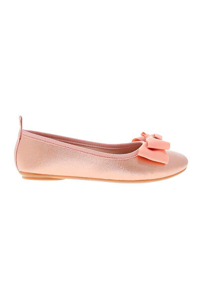 Molekinha Junior Girls Closed/Flat Shoes Gold | Made In Brazil